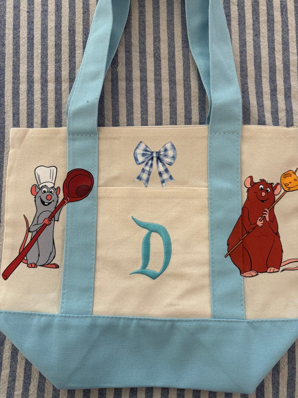 Disney Remy Ratatouille Custom Made Disneyland D Mini Tote